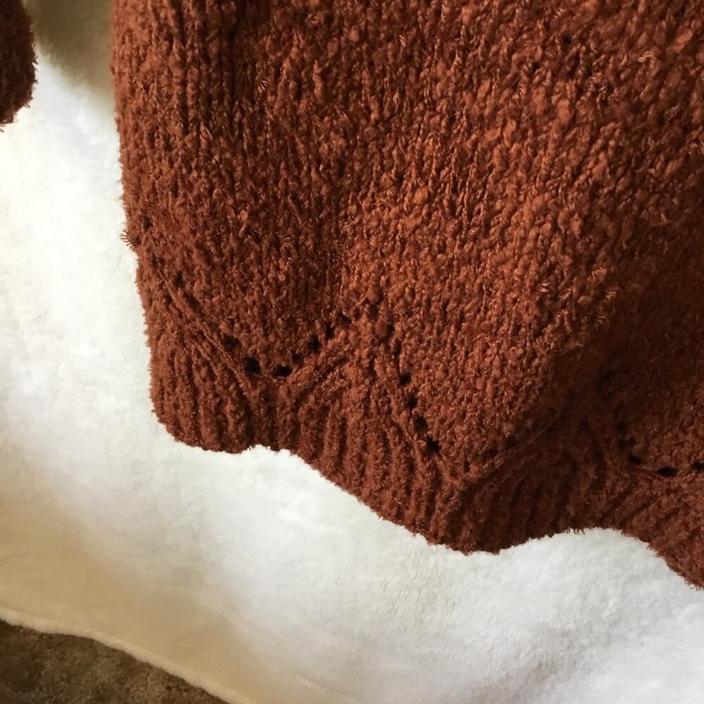 Anthropologie Cedar Pilcro Pointelle Tunic Sweater - Picture 9 of 16